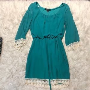 nice turquoise dress